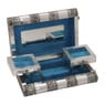 Bijouteriedoos India - 20x13.5 cm - blauw