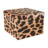 Doos leopard - 15x15x16 cm 