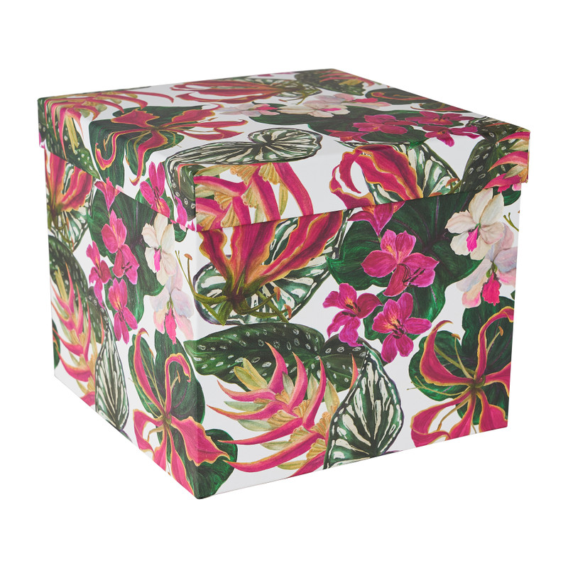 Doos flower - 20x20x17 cm