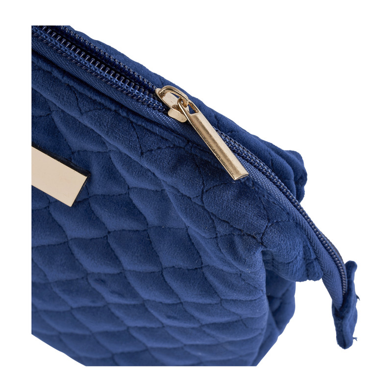 Beauty tasje velvet - groot