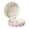 Sieradendoos rond - roze - diverse varianten