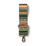 Bag strap 70's - bruin/oranje