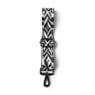 Bag strap azteken - zwart/wit