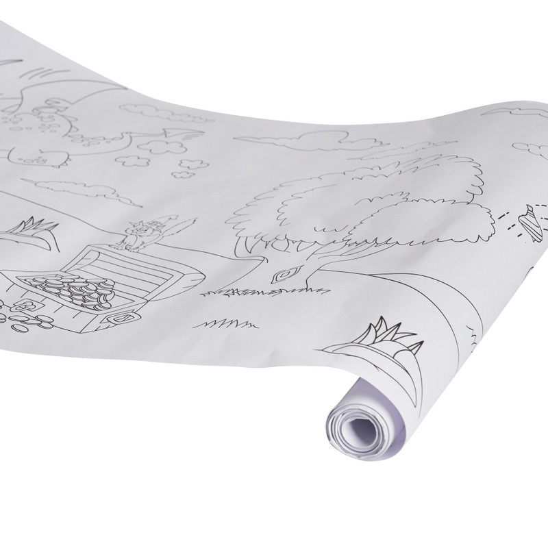 Tekenpapier op rol - 4 meter