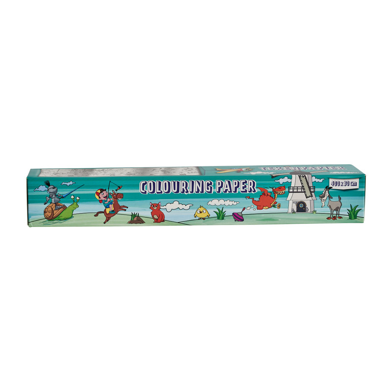 Tekenpapier op rol - 4 meter