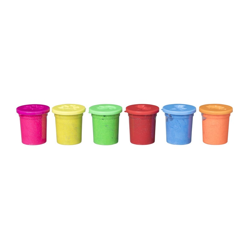 Glitterverf kids - 6 x 40 ml