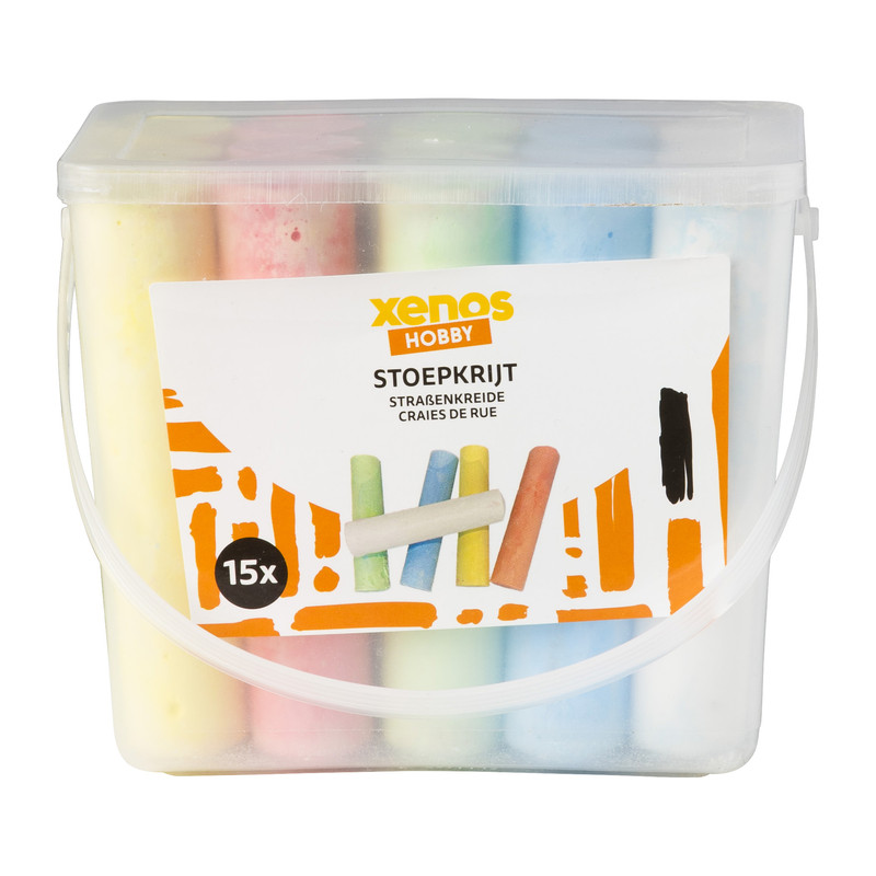 Stoepkrijt - set van 15 