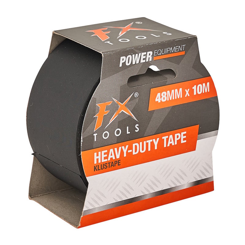 Ducttape extra sterk - zwart - 10 meter