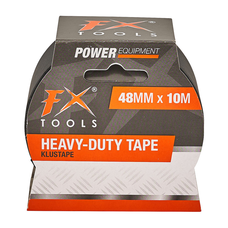 Ducttape extra sterk - zwart - 10 meter