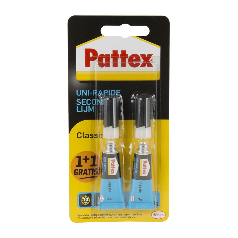 Pattex secondelijm - set van 2