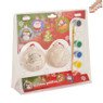 Kerstbal verfest set van 2 - diverse varianten