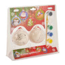 Kerstbal verfest set van 2 - diverse varianten