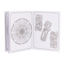 Kleurboek mandala - paars - 48 vellen