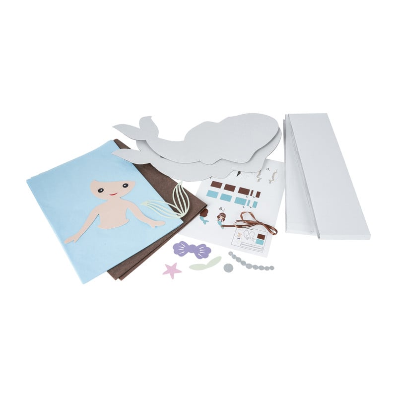 Diy pinata zeemeermin - 25x31x4 cm