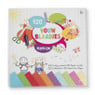 Vouwblaadjes - multikleur - 120 stuks