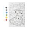 Canvas - kleuren op nummer - 30x20 cm - diverse varianten