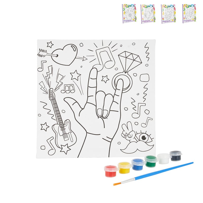 Schilderset kids - canvas - diverse varianten