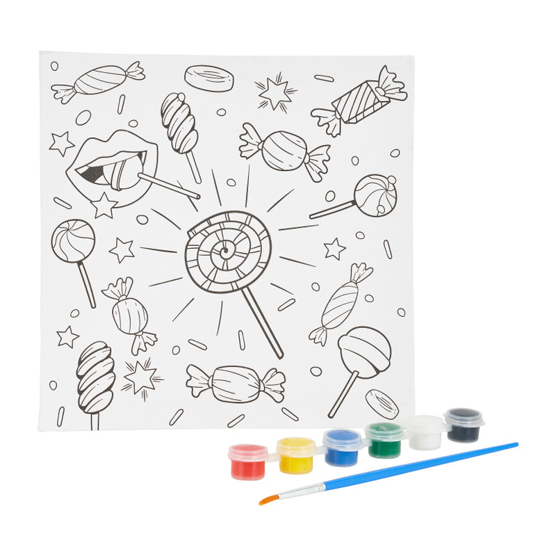 Schilderset kids - canvas - diverse varianten