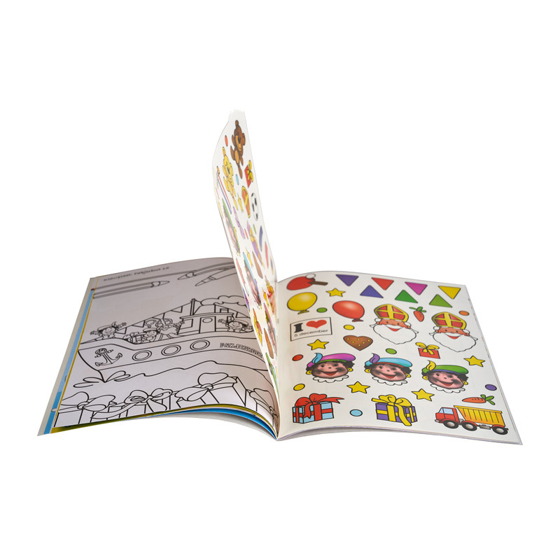 Sint kleur- en spelletjesboek