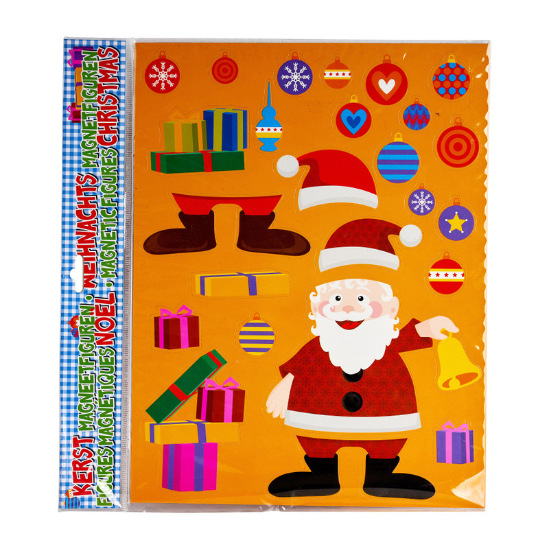Kerst magneetfiguren - 28x31 cm 