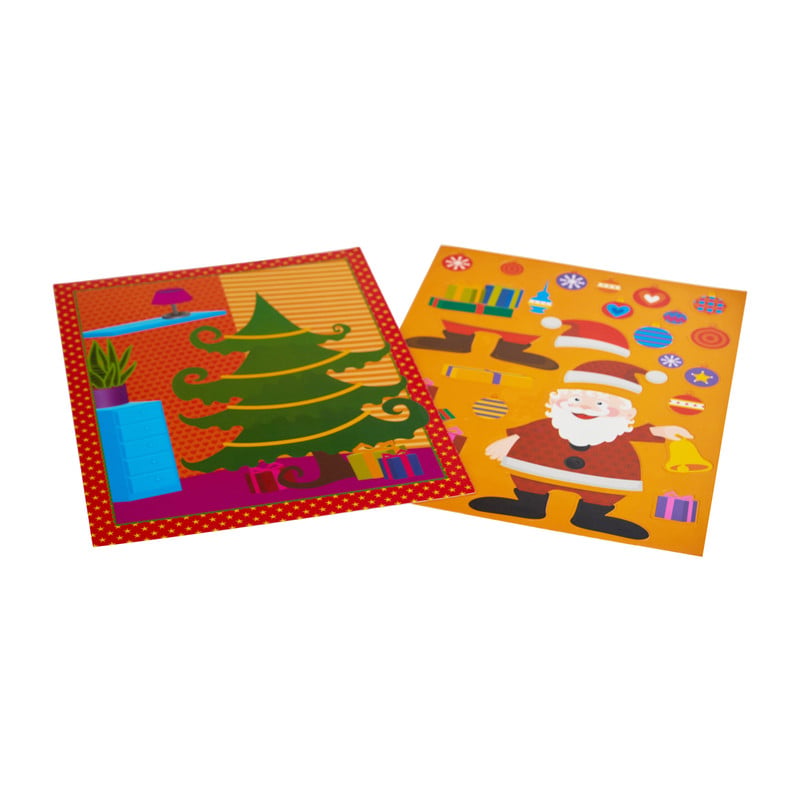 Kerst magneetfiguren - 28x31 cm 