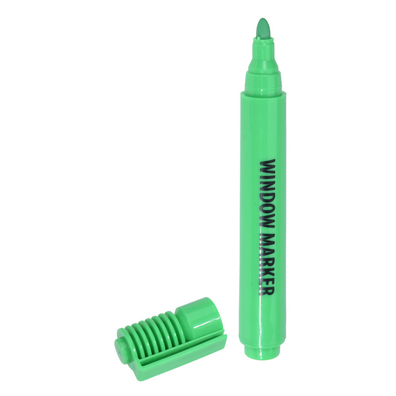 Raamstiften - rood/groen - set van 2