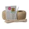 Haakpakket jute tas 