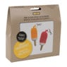 Haakpakket - ijs sleutelhanger - set van 2