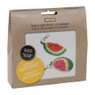 Haakpakket - meloen sleutelhanger - set van 2
