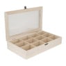 Opbergbox 12 vakjes - 29x16.5x5 cm
