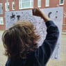 DIY sint - raamtekening 