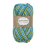 Garen multicolour blauw/groen