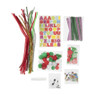 Kerst knutselzak - 34x13.5 cm 