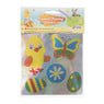 Grafix diamond painting stickers Pasen - diverse varianten - set van 5