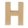 Kartonnen letter H