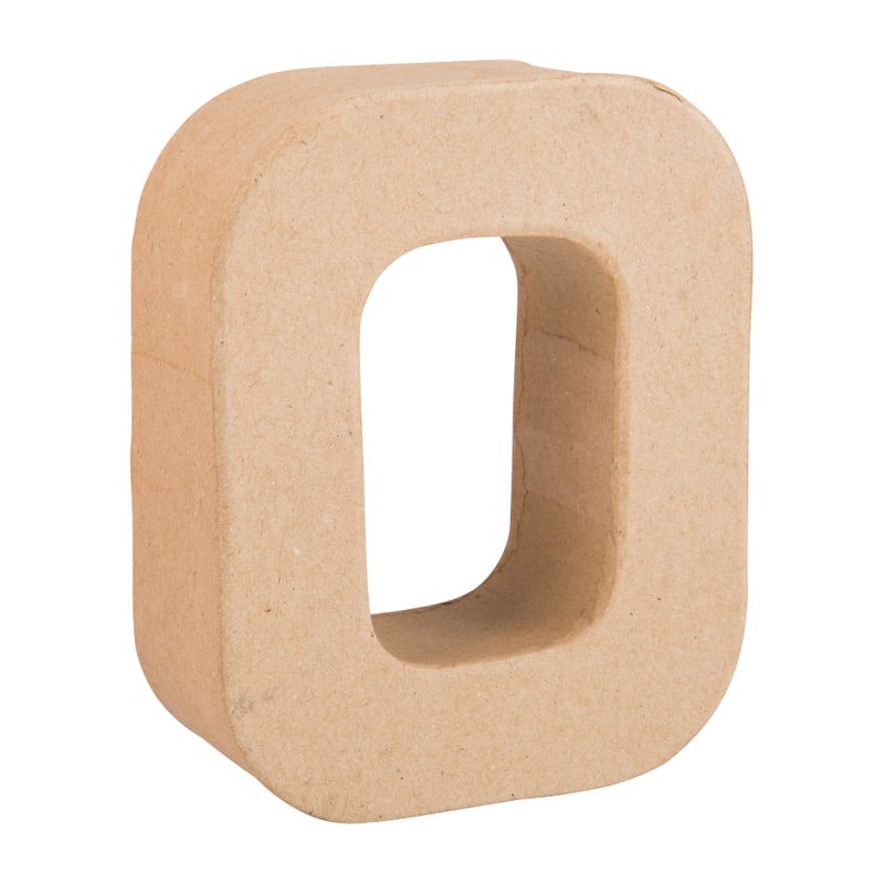 Kartonnen letter O