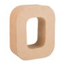 Kartonnen letter O