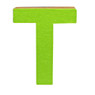 Kartonnen letter T