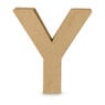 Kartonnen letter Y