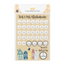 Aftelkalender sint en piet - multikleur - 19x26 cm