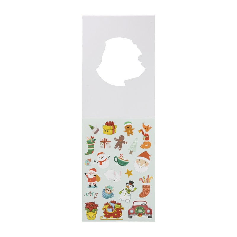 Kerst stickerboek