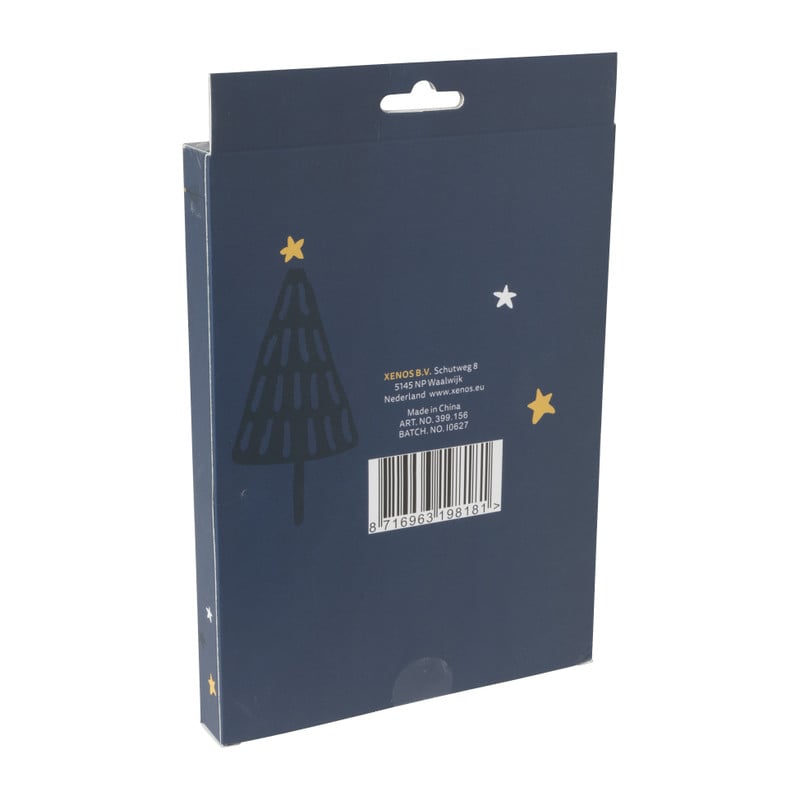 Diamond paint - kerstkaarten - set van 4