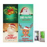 Diamond paint - kerstkaarten - set van 4