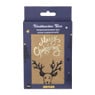 Kerstkaarten box kraft - set van 10 