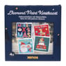 Kerstkaart diamond painting DIY - set van 4
