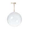 Transparante kerstbal - ø12 cm - set van 2