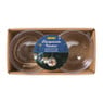 Transparante kerstbal - ø12 cm - set van 2