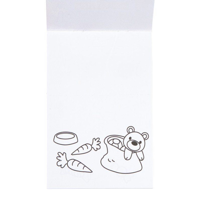 Sint toverblok - multikleur - 14.5x20.5 cm