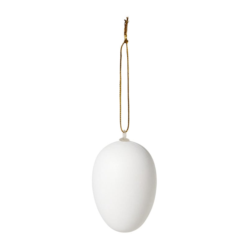 Blanco paaseieren voor verven - set van 8