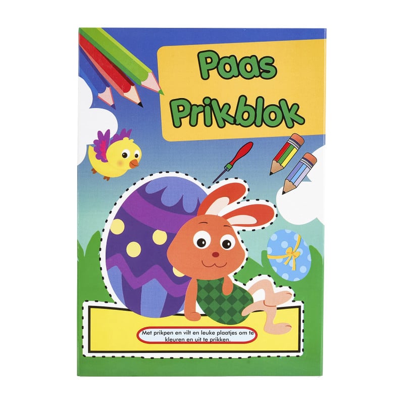 Prikblok Pasen - met prikpen